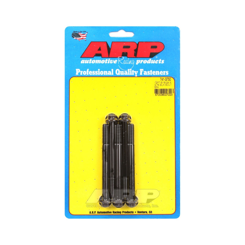 Set de șuruburi și piulițe universale ARP 5/16-24 – Black Oxyde, 12 bucăți x 5 - ARP-741-3750 - 741-3750 - 3666618199689